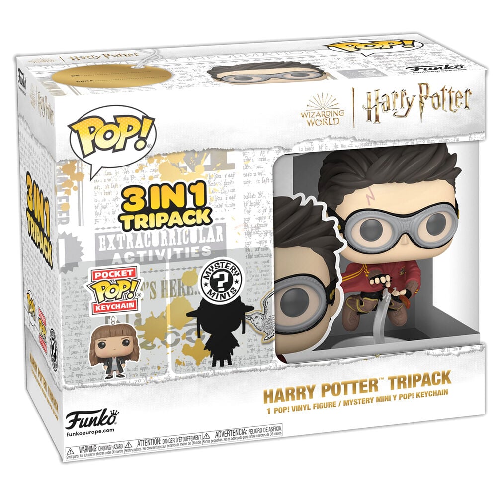 Funko Tripack POP + Mystery Mini + Keychain Harry Potter FUNKO
