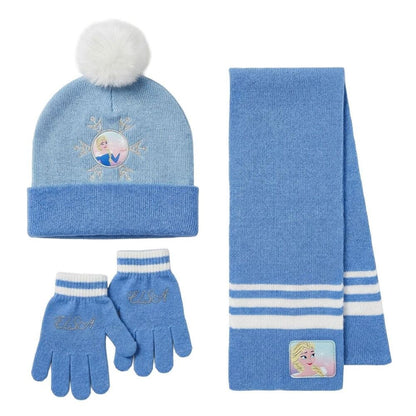 Conjunto gorro guantes bufanda Frozen Disney CERDÁ