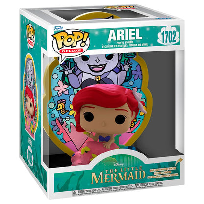 Figura POP Deluxe Disney La Sirenita Ariel Ursula Stained Glass FUNKO