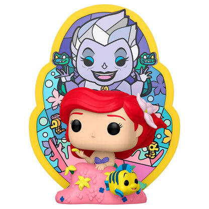 Figura POP Deluxe Disney La Sirenita Ariel Ursula Stained Glass FUNKO