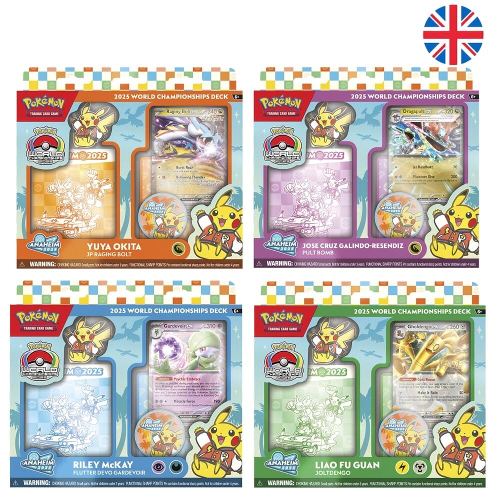 Juego cartas World Championship Decks Q2 Pokemon ingles surtido POKEMON JUEGO DE CARTAS