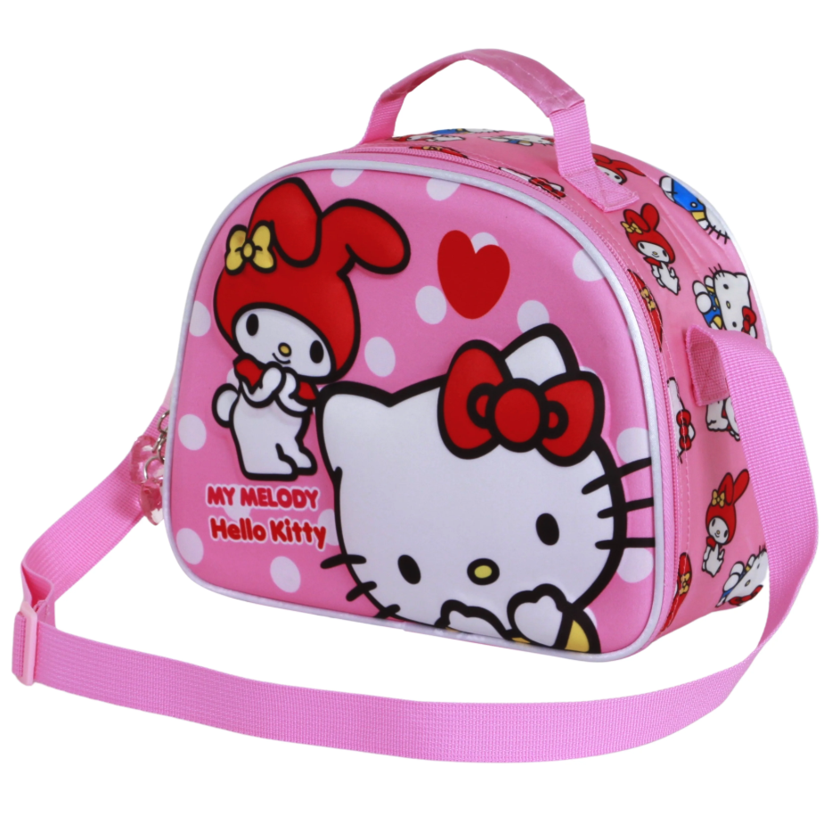 Bolsa portameriendas 3D Lovely Hello Kitty and Friends KARACTERMANIA