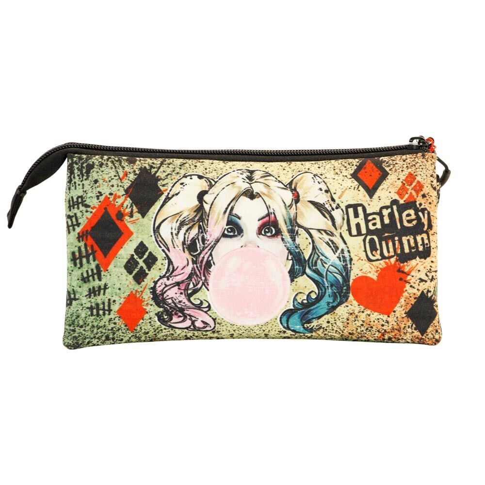 Portatodo Harley Quinn DC Comics Mad Love triple KARACTERMANIA