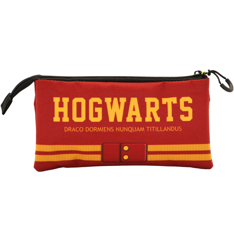 Portatodo triple Harry Potter Griffindor KARACTERMANIA