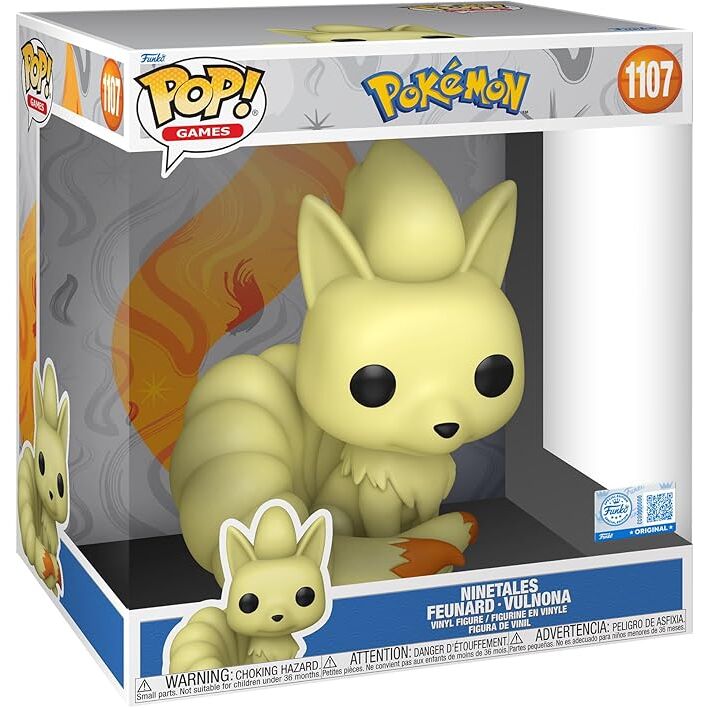 Figura POP Jumbo Pokemon Ninetales Feunard Vulnona Exclusive FUNKO
