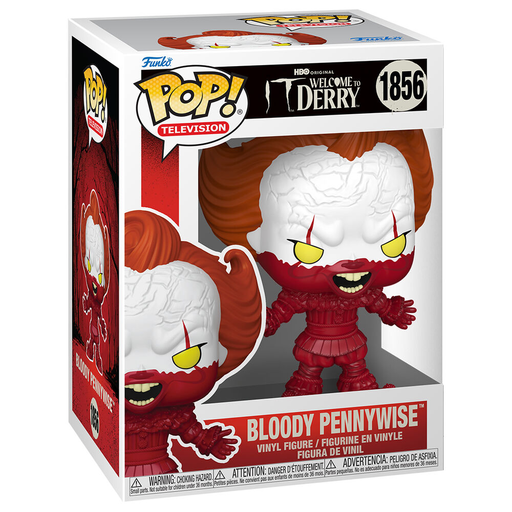 Figura POP IT Bienvenidos a Derry Bloody Pennywise FUNKO