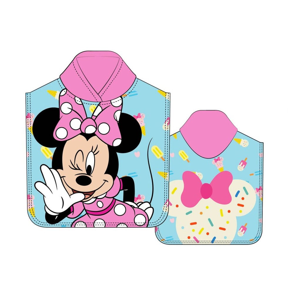 Poncho toalla Minnie Disney microfibra DISNEY