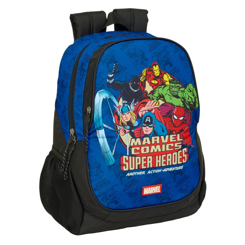Mochila Vengadores Avengers Marvel 44cm adaptable SAFTA