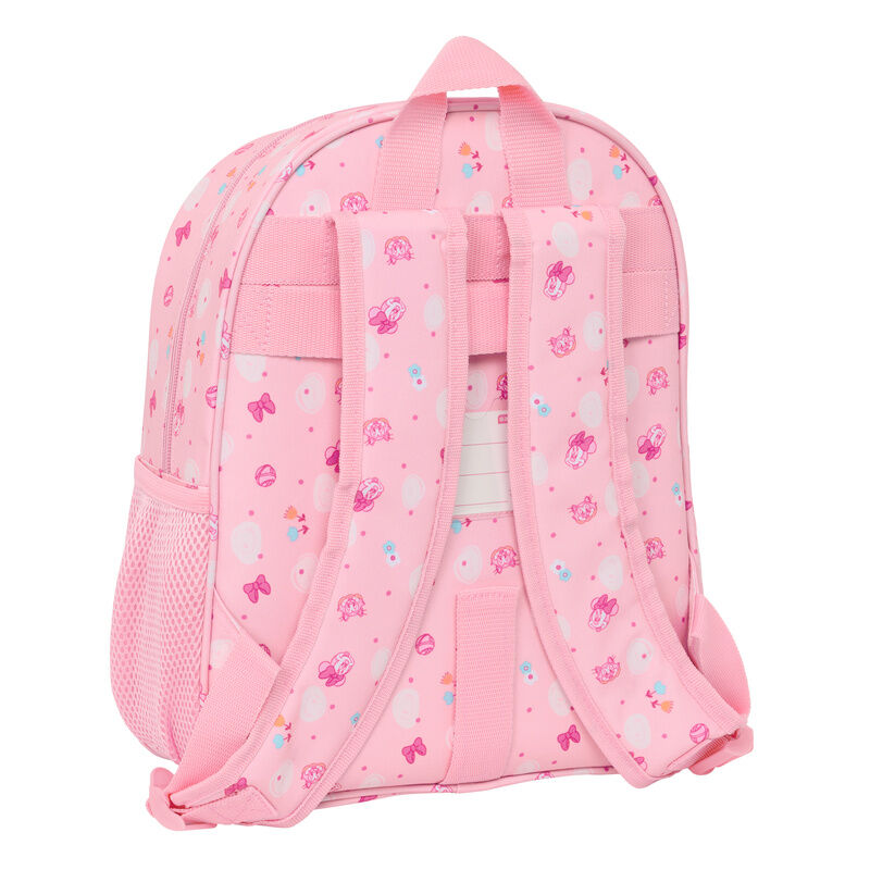 Mochila Baby Minnie Disney 34cm adaptable SAFTA