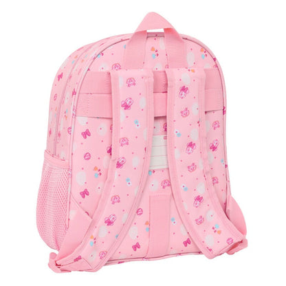 Mochila Baby Minnie Disney 34cm adaptable SAFTA