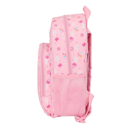 Mochila Baby Minnie Disney 34cm adaptable SAFTA