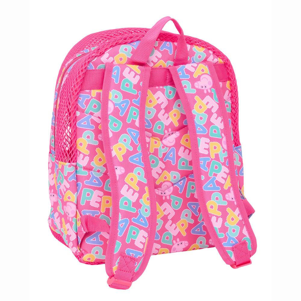 Mochila anti arena Peppa Pig 30cm SAFTA