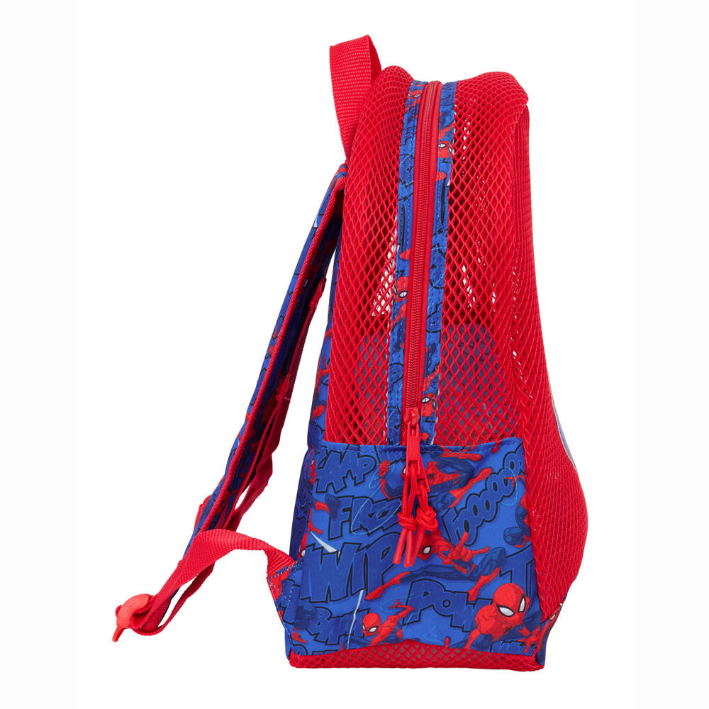 Mochila anti arena Spiderman Marvel 30cm SAFTA