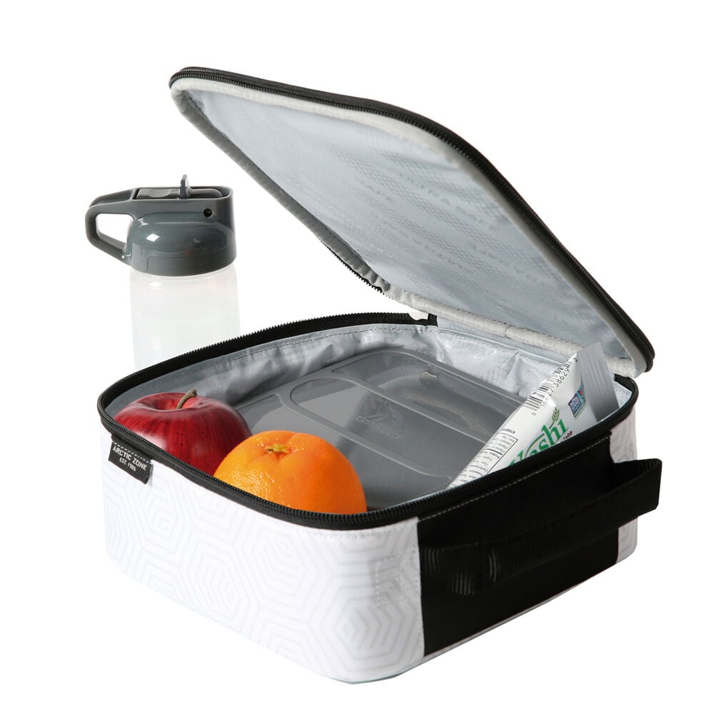Bolsa porta alimentos termica + tupper + botella Real Madrid SAFTA