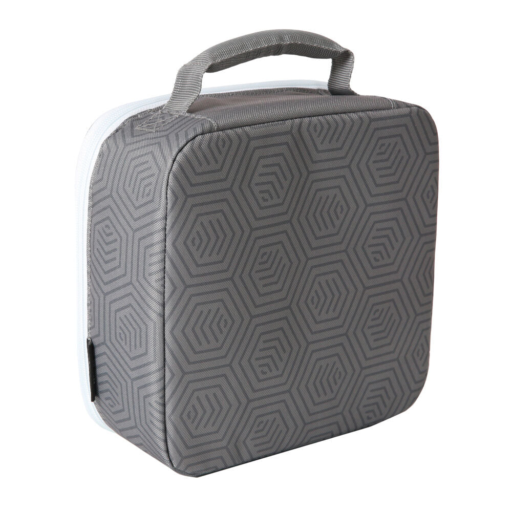 Bolsa porta alimentos termica + tupper + botella Real Madrid SAFTA