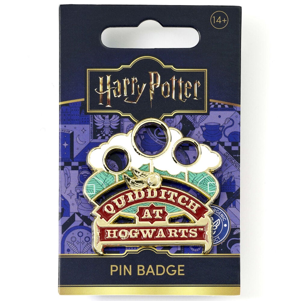 Pin Quidditch at Hogwarts Harry Potter THE CARAT SHOP