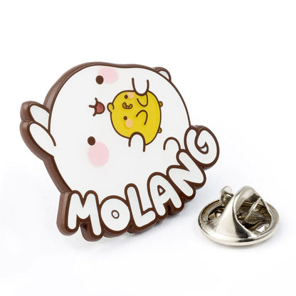 Pin Logo Molang and Piu Piu THE CARAT SHOP