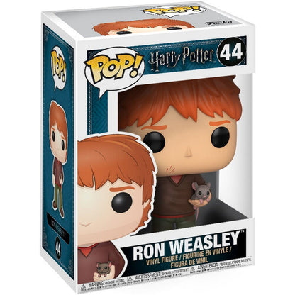 Figura POP Harry Potter Ron Weasley with Scabbers FUNKO