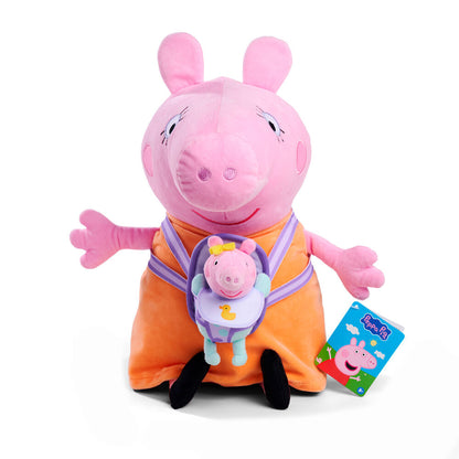 Peluche Mama Pig con Evie Peppa Pig 33cm SIMBA