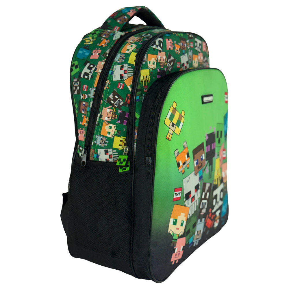 Mochila Characters Minecraft 42cm MANENTI