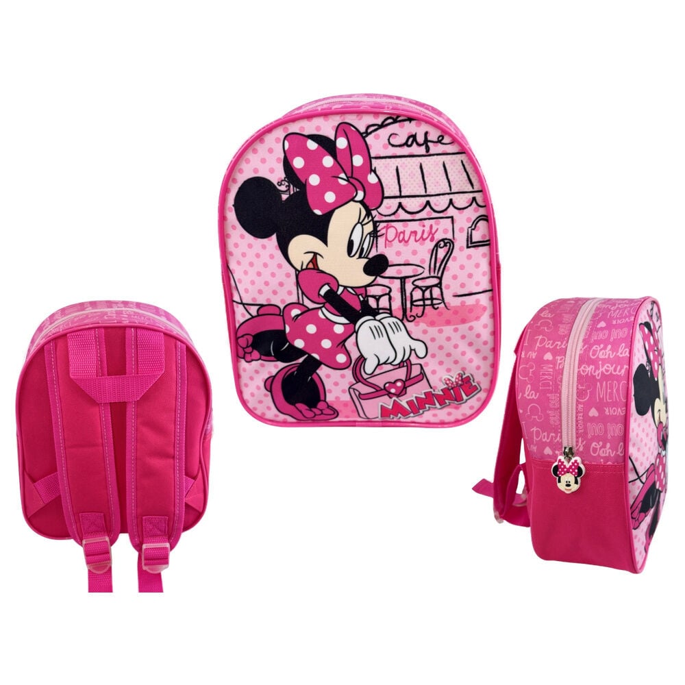 Mochila Paris Minnie Disney 26cm MANENTI