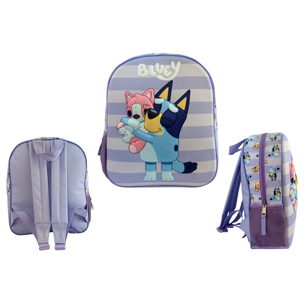 Mochila 3D Puppy Bluey 30cm MANENTI