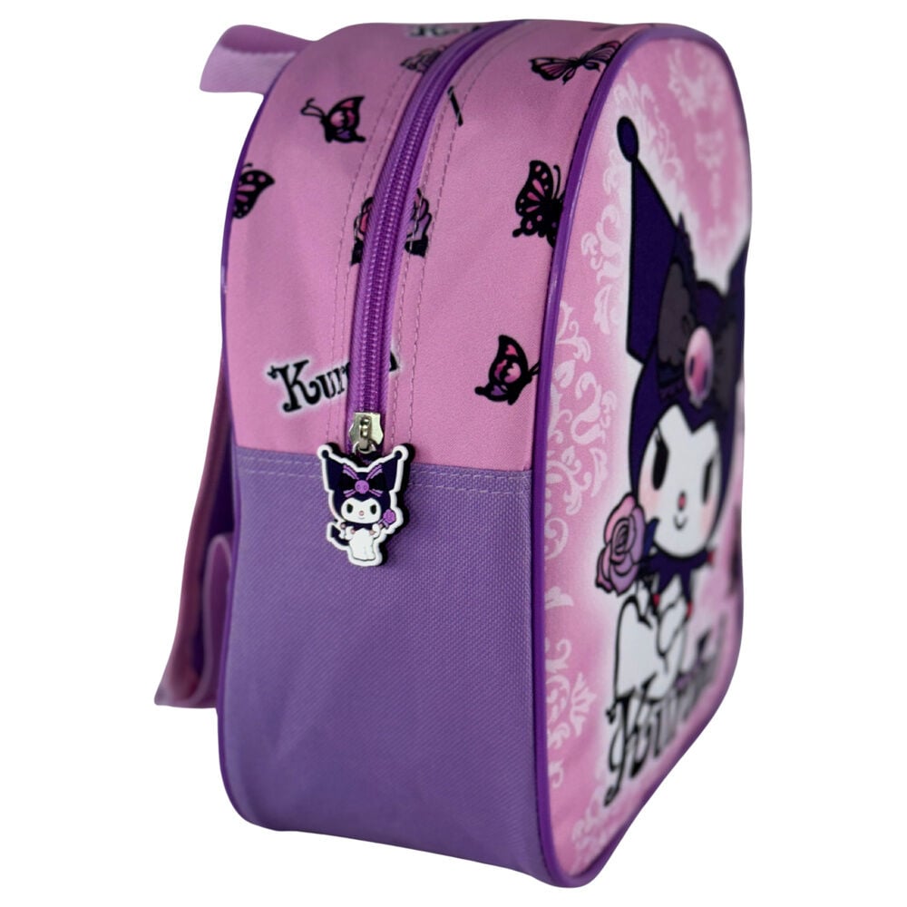 Mochila Purple Kuromi Hello Kitty 26cm MANENTI