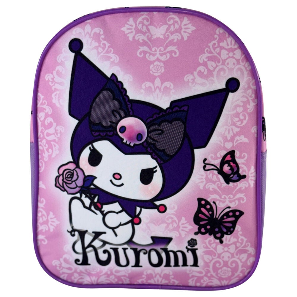Mochila Purple Kuromi Hello Kitty 26cm MANENTI