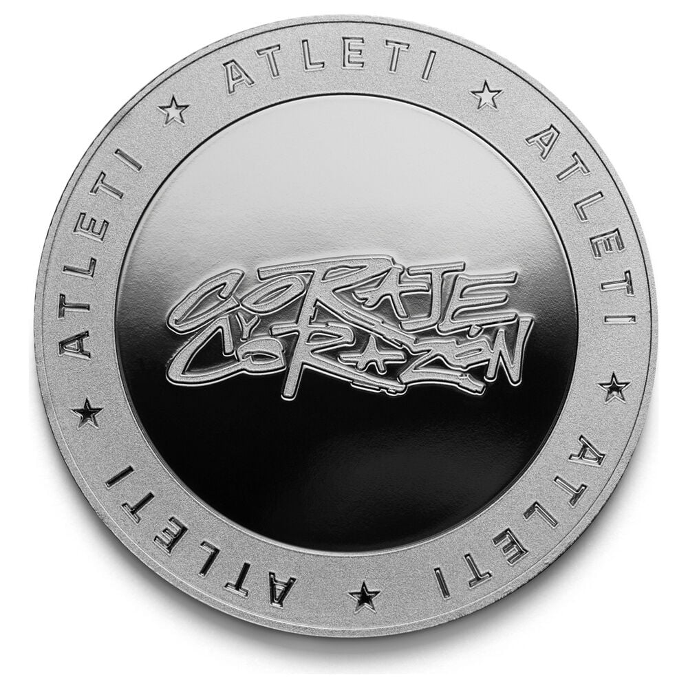 Moneda Coraje y Corazon Atletico de Madrid MOCILAB