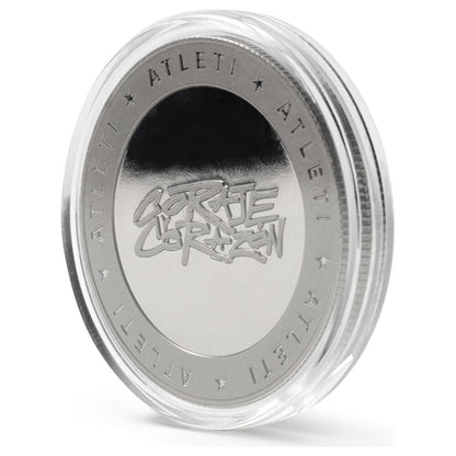 Moneda Coraje y Corazon Atletico de Madrid MOCILAB