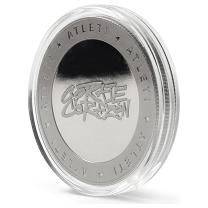 Moneda Coraje y Corazon Atletico de Madrid MOCILAB