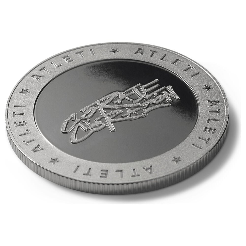 Moneda Coraje y Corazon Atletico de Madrid MOCILAB