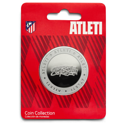 Moneda Coraje y Corazon Atletico de Madrid MOCILAB
