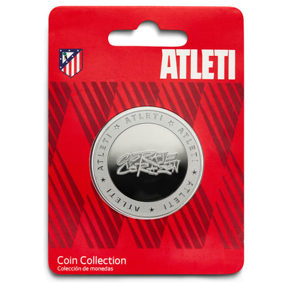 Moneda Coraje y Corazon Atletico de Madrid MOCILAB