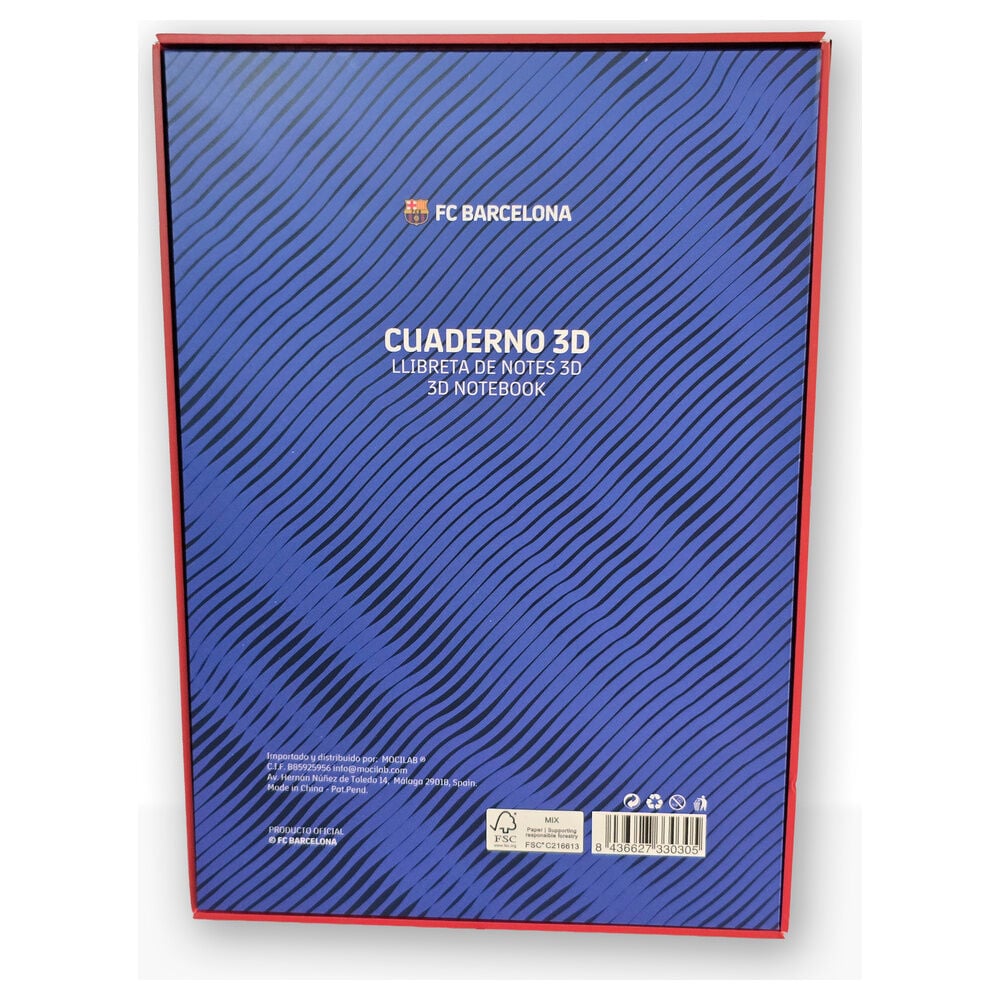 Cuaderno A5 F.C. Barcelona MOCILAB