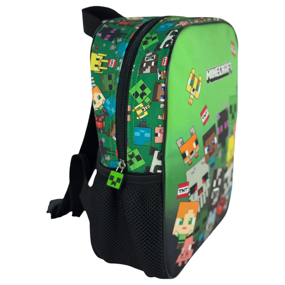 Mochila Characters Minecraft 30cm MANENTI