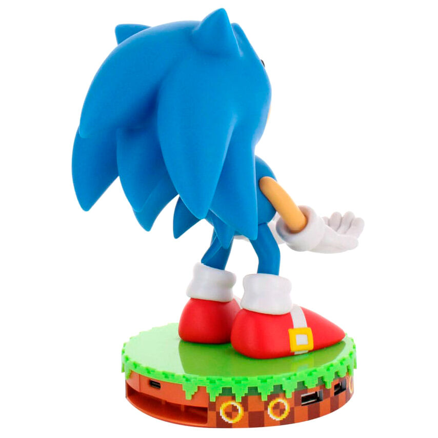 Cable Guy Deluxe soporte sujecion figura Sonic the Hedgehog 20cm EXQUISITE GAMING