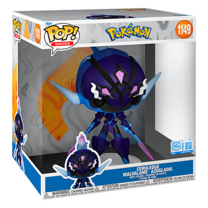 Figura POP Jumbo Pokemon Ceruledge Malvalame Azugladis Exclusive 25cm FUNKO