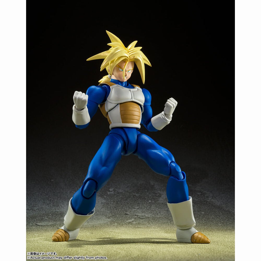 Figura S.H. Figuarts Super Saiyan Trunks Infinite Latent Super Power Dragon Ball Z 14cm TAMASHII NATIONS