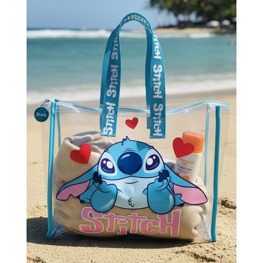 Bolsa playa Stitch Disney DISNEY