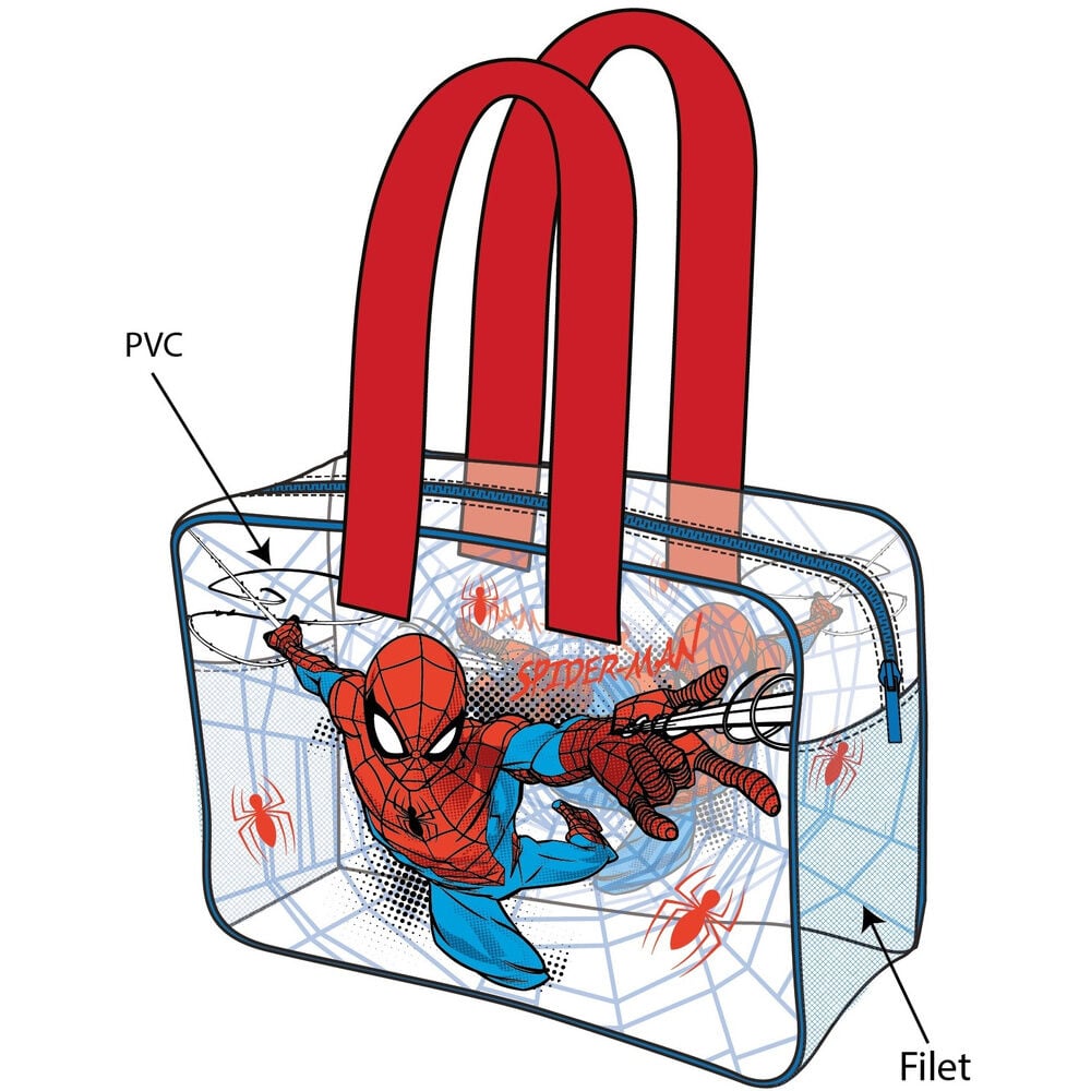 Bolsa playa Spiderman Marvel MARVEL