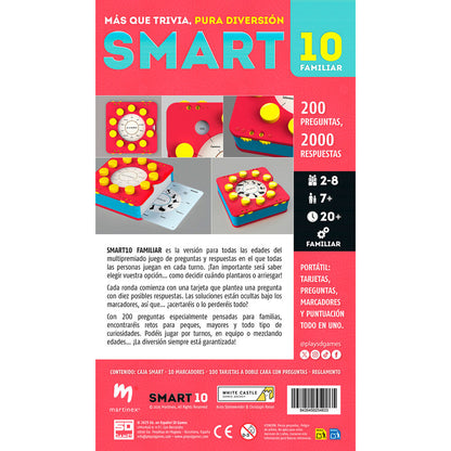 Juego de mesa Smart 10 Familiar español SD GAMES