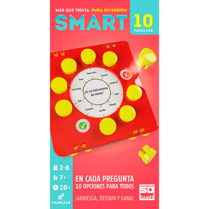 Juego de mesa Smart 10 Familiar español SD GAMES