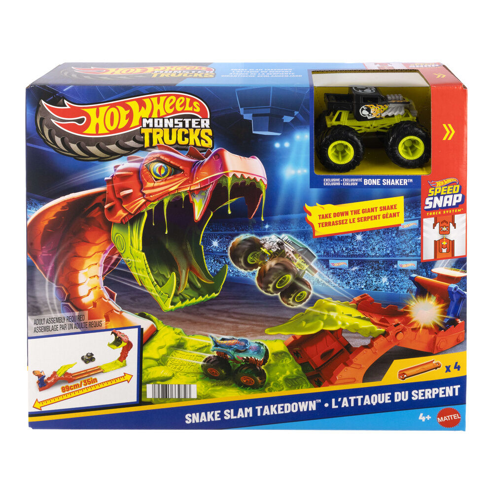 Mordedura de Serpiente Hot Wheels Monster Trucks MATTEL