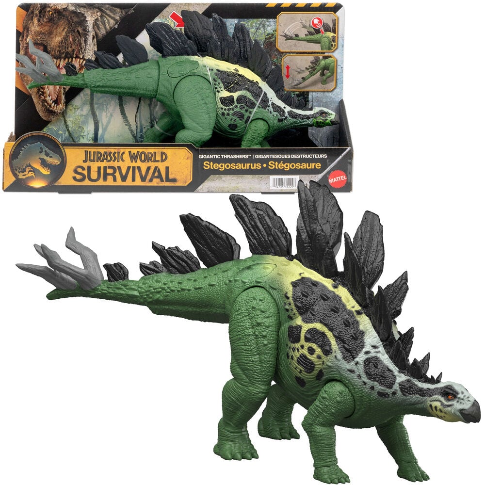 Dinosaurio Stegosaurus Jurassic World MATTEL