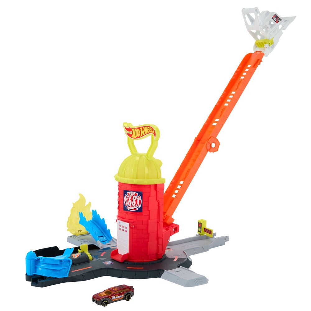 Estation de Bomberos Hot Wheels City MATTEL