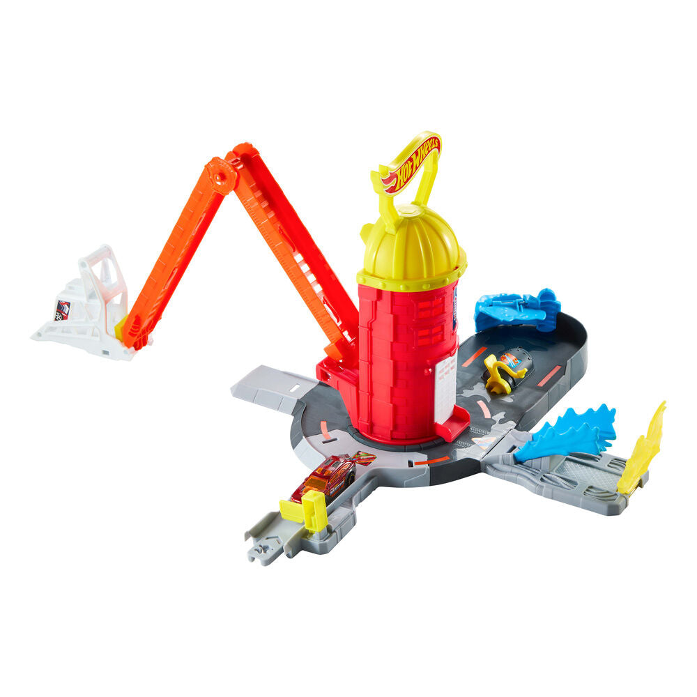 Estation de Bomberos Hot Wheels City MATTEL