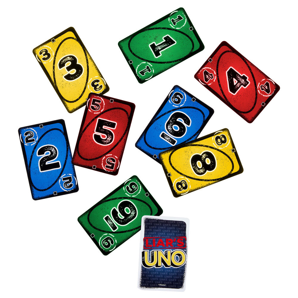 Juego cartas UNO Liars MATTEL