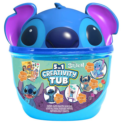 Set papeleria cubo Stitch Disney JUST PLAY