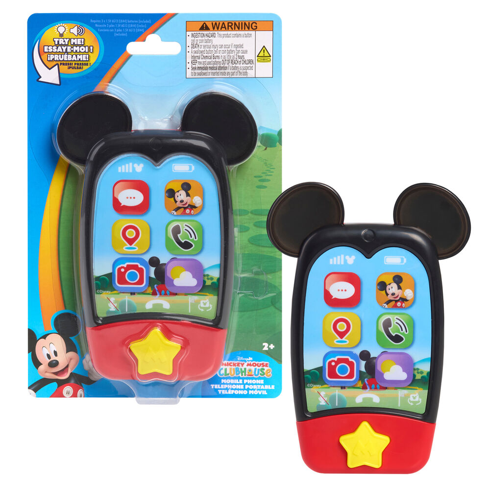 Telefono Movil Mickey Mouse Clubhouse Disney JUST PLAY